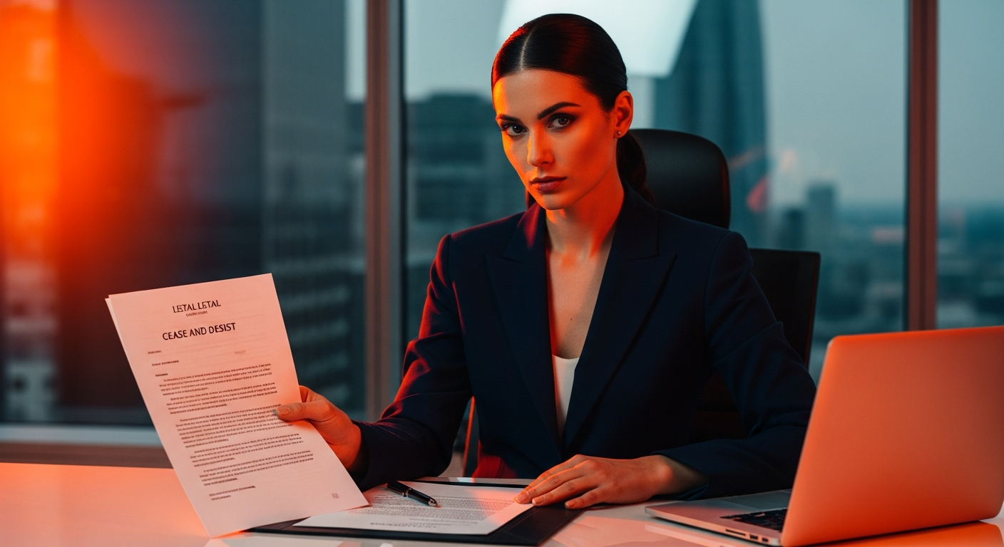 Stop And Desist - Powerful legal letter generator helping you stop harassment, debt collectors, landlord abuse, workplace harassment, and copyright infringement